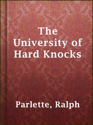 cover image of The University of Hard Knocks